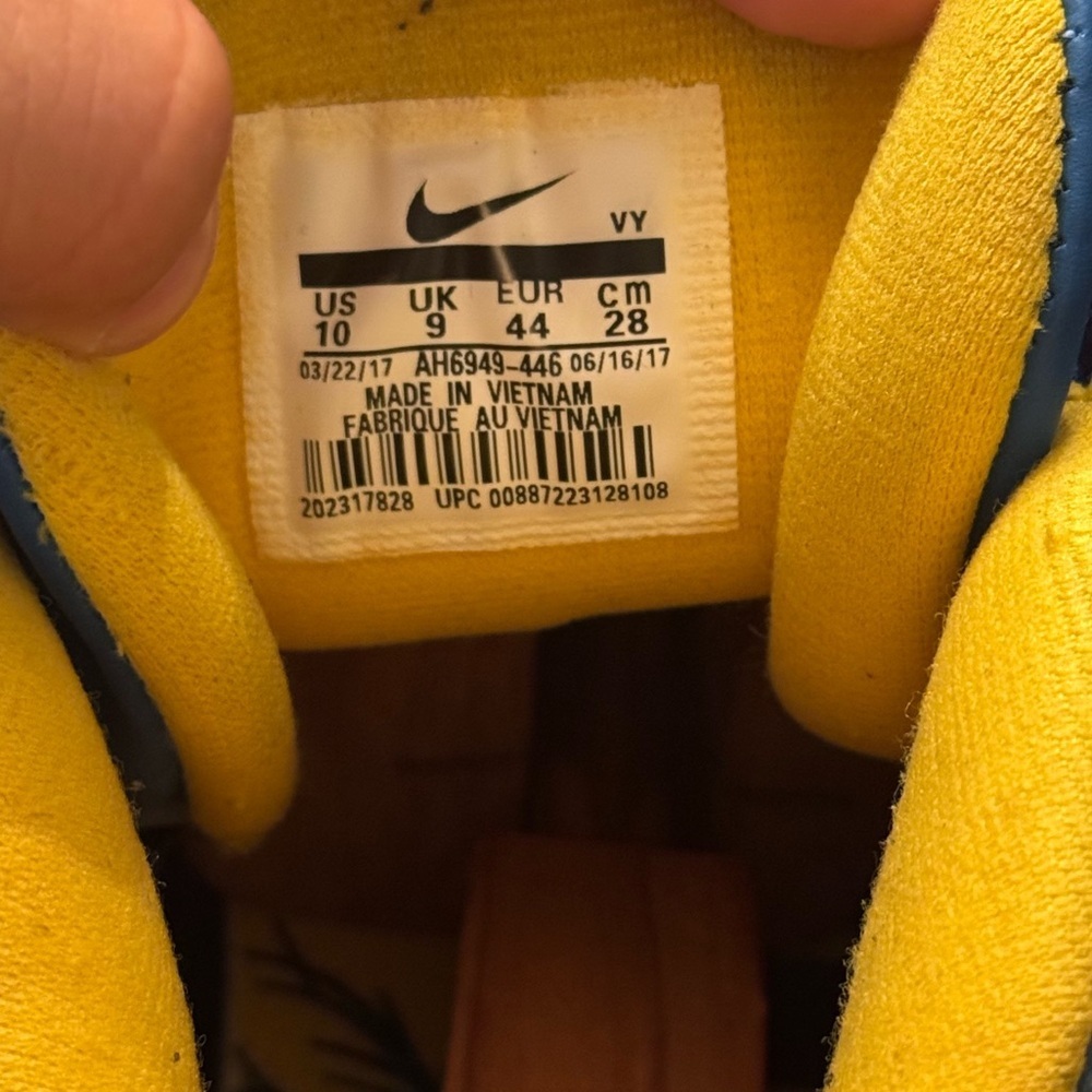 Nike Air Uptempo Doernbecher Sneakers Men’s AH6949-446 - Picture 11 of 11